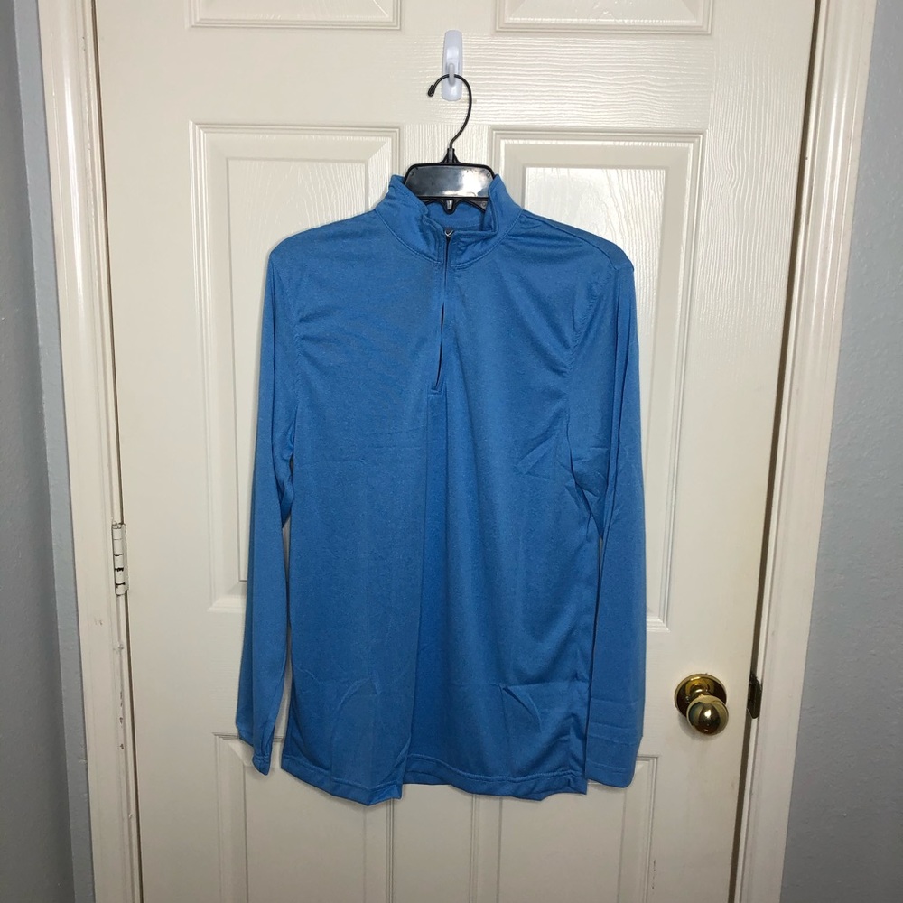 Ultra Club Cool & Dry Long Sleeve Quarter Zip Top